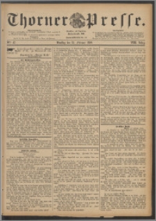 Thorner Presse 1890, Jg. VIII, Nro. 47