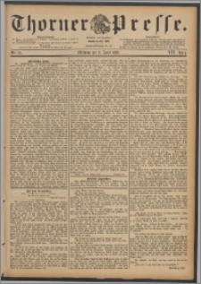 Thorner Presse 1890, Jg. VIII, Nro. 82 + Beilage