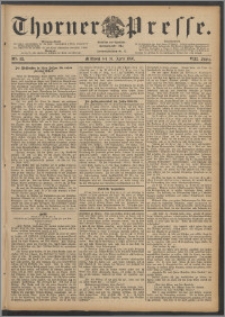Thorner Presse 1890, Jg. VIII, Nro. 88