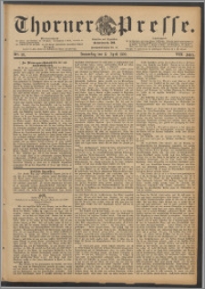 Thorner Presse 1890, Jg. VIII, Nro. 89