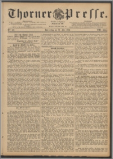 Thorner Presse 1890, Jg. VIII, Nro. 122