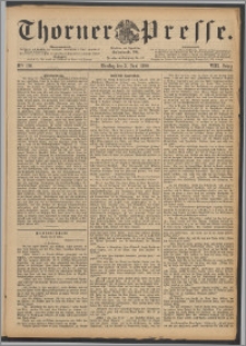 Thorner Presse 1890, Jg. VIII, Nro. 126 + Beilagenwerbung
