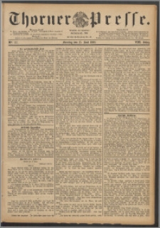 Thorner Presse 1890, Jg. VIII, Nro. 137 + Beilage