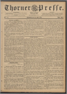 Thorner Presse 1890, Jg. VIII, Nro. 142