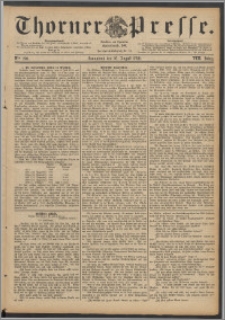 Thorner Presse 1890, Jg. VIII, Nro. 190