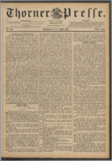 Thorner Presse 1890, Jg. VIII, Nro. 193