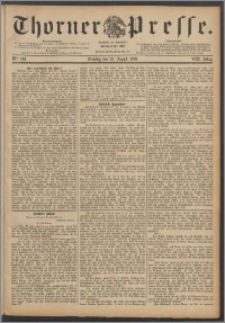 Thorner Presse 1890, Jg. VIII, Nro. 198