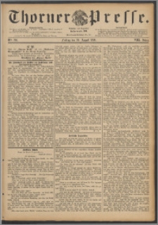 Thorner Presse 1890, Jg. VIII, Nro. 201