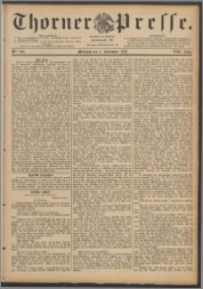 Thorner Presse 1890, Jg. VIII, Nro. 205