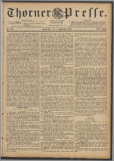 Thorner Presse 1890, Jg. VIII, Nro. 206