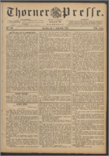 Thorner Presse 1890, Jg. VIII, Nro. 209 + Beilage