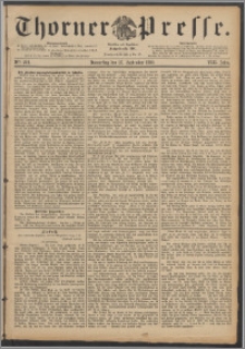 Thorner Presse 1890, Jg. VIII, Nro. 224