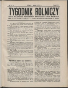 Tygodnik Rolniczy 1931, R. 15 nr 5/6