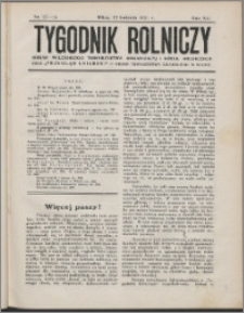 Tygodnik Rolniczy 1931, R. 15 nr 15/16
