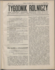 Tygodnik Rolniczy 1931, R. 15 nr 19/20