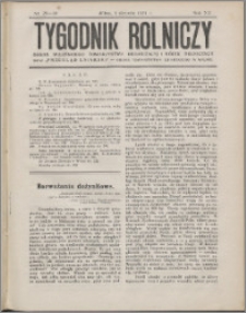 Tygodnik Rolniczy 1931, R. 15 nr 29/30
