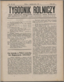 Tygodnik Rolniczy 1931, R. 15 nr 37/38