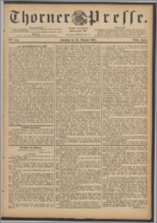 Thorner Presse 1890, Jg. VIII, Nro. 245 + Beilagenwerbung
