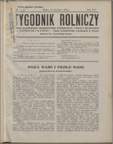 Tygodnik Rolniczy 1932, R. 16 nr 3/4
