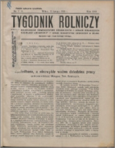 Tygodnik Rolniczy 1932, R. 16 nr 7/8