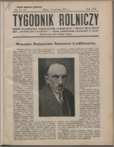 Tygodnik Rolniczy 1932, R. 16 nr 13/14