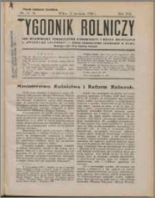 Tygodnik Rolniczy 1932, R. 16 nr 15/16