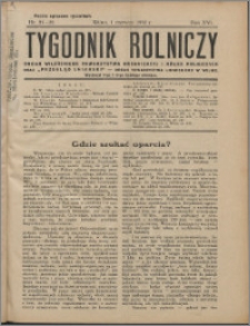 Tygodnik Rolniczy 1932, R. 16 nr 21/22