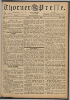 Thorner Presse 1890, Jg. VIII, Nro. 257 + Beilage
