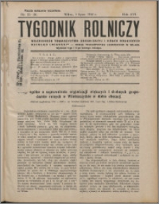 Tygodnik Rolniczy 1932, R. 16 nr 25/26