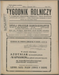 Tygodnik Rolniczy 1932, R. 16 nr 29/30
