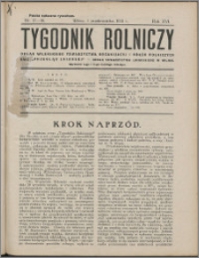 Tygodnik Rolniczy 1932, R. 16 nr 37/38