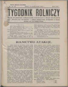 Tygodnik Rolniczy 1932, R. 16 nr 39/40
