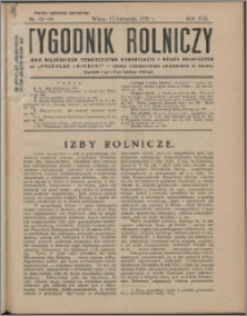 Tygodnik Rolniczy 1932, R. 16 nr 43/44