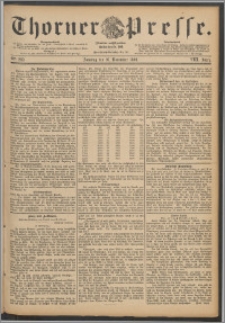 Thorner Presse 1890, Jg. VIII, Nro. 269 + Beilage, Beilagenwerbung