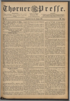 Thorner Presse 1891, Jg. IX, Nro. 20 + Extrablatt