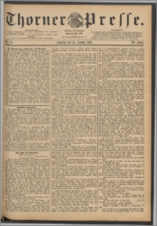 Thorner Presse 1891, Jg. IX, Nro. 21 + Beilage