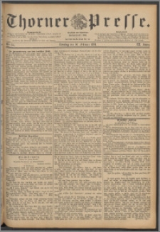 Thorner Presse 1891, Jg. IX, Nro. 34