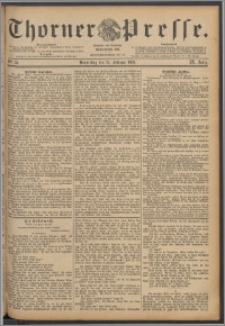 Thorner Presse 1891, Jg. IX, Nro. 36 + Beilagenwerbung