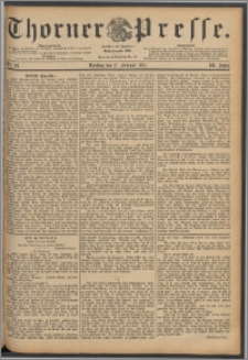 Thorner Presse 1891, Jg. IX, Nro. 40 + Beilage