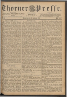 Thorner Presse 1891, Jg. IX, Nro. 42 + Beilage