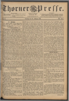 Thorner Presse 1891, Jg. IX, Nro. 45 + Beilage