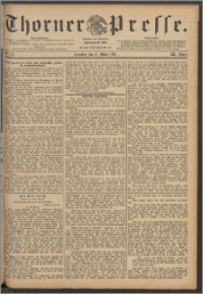 Thorner Presse 1891, Jg. IX, Nro. 57 + Beilage