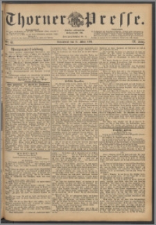 Thorner Presse 1891, Jg. IX, Nro. 68 + Beilagenwerbung