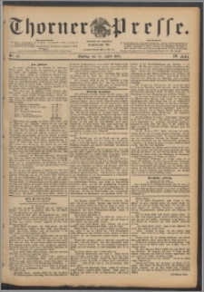 Thorner Presse 1891, Jg. IX, Nro. 86