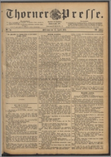 Thorner Presse 1891, Jg. IX, Nro. 87