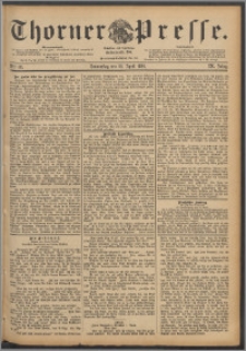 Thorner Presse 1891, Jg. IX, Nro. 88