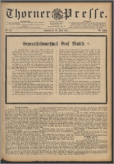 Thorner Presse 1891, Jg. IX, Nro. 96 + Beilage