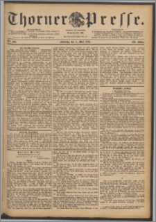 Thorner Presse 1891, Jg. IX, Nro. 102 + Beilage