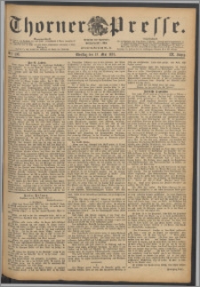 Thorner Presse 1891, Jg. IX, Nro. 108 + Beilagenwerbung