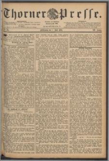 Thorner Presse 1891, Jg. IX, Nro. 150